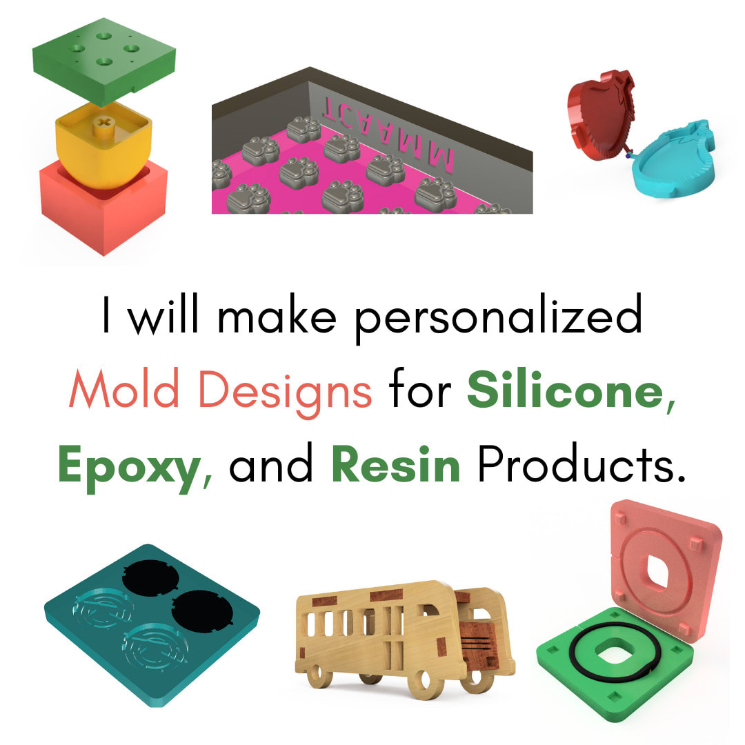 STL file Epoxy resin mold, busines, epoxy mold, diy 💍・3D printable model  to download・Cults