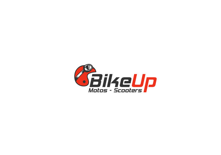 make super motorcycle scooter repair logo with free rivisions