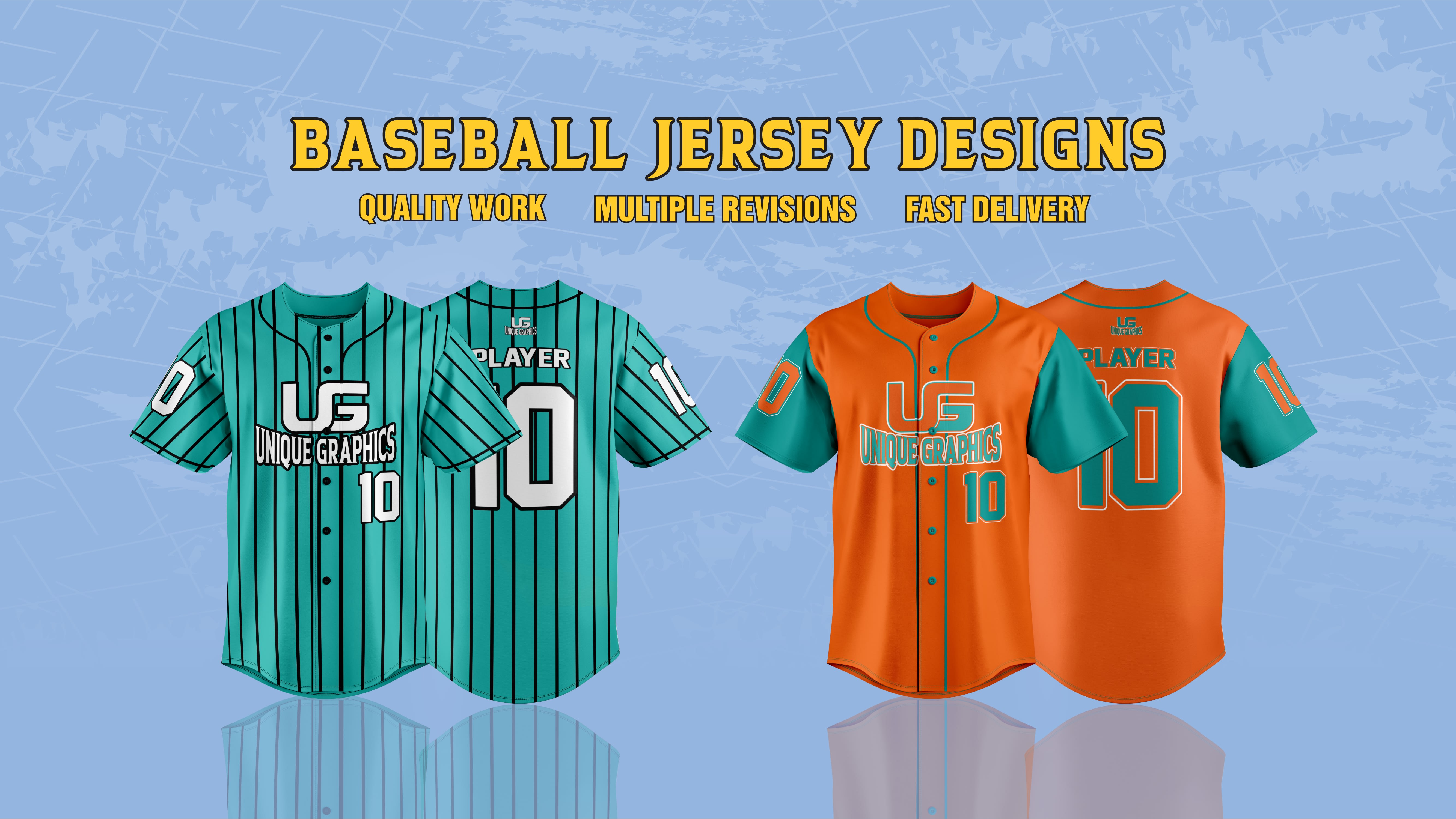 design baseball jersey