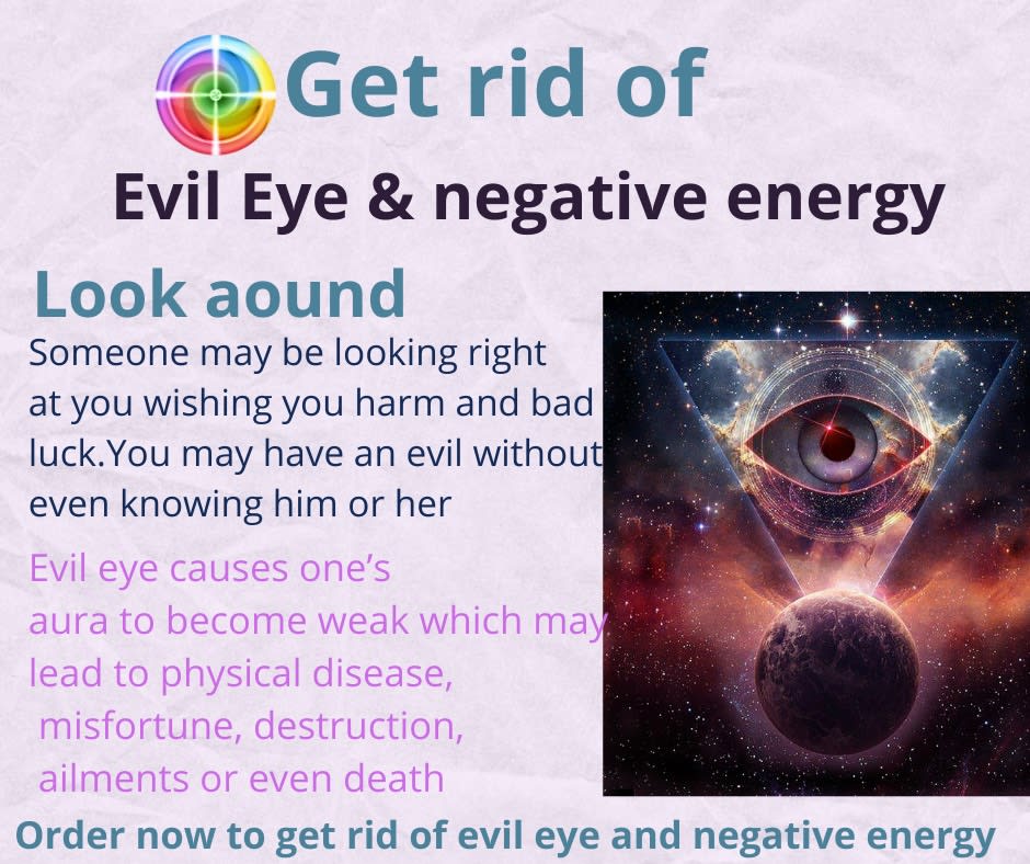 Remove evil eye and negative energies by Reikiangelaa