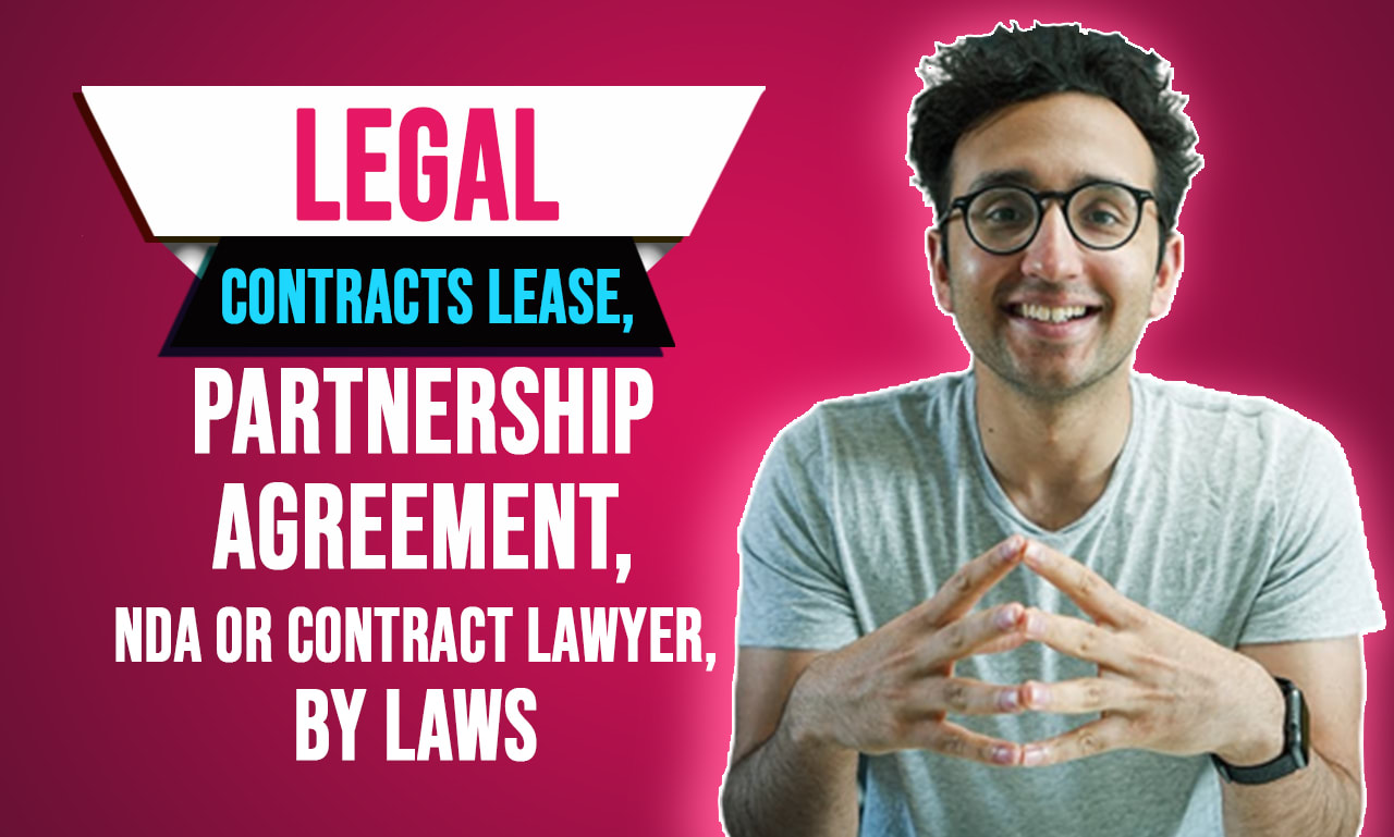 Draft legal lease, partnership agreement, nda contract lawyer, bylaws memo  by Razi_ali | Fiverr