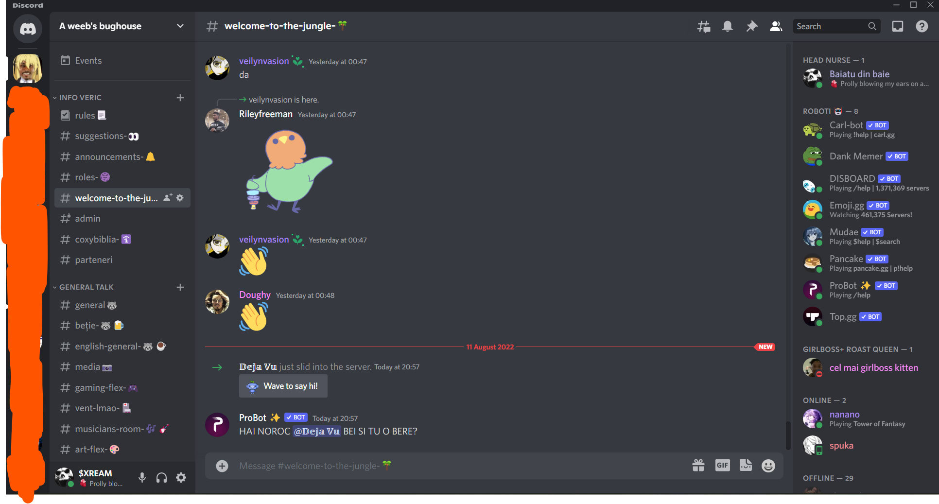 Discord servers to vent