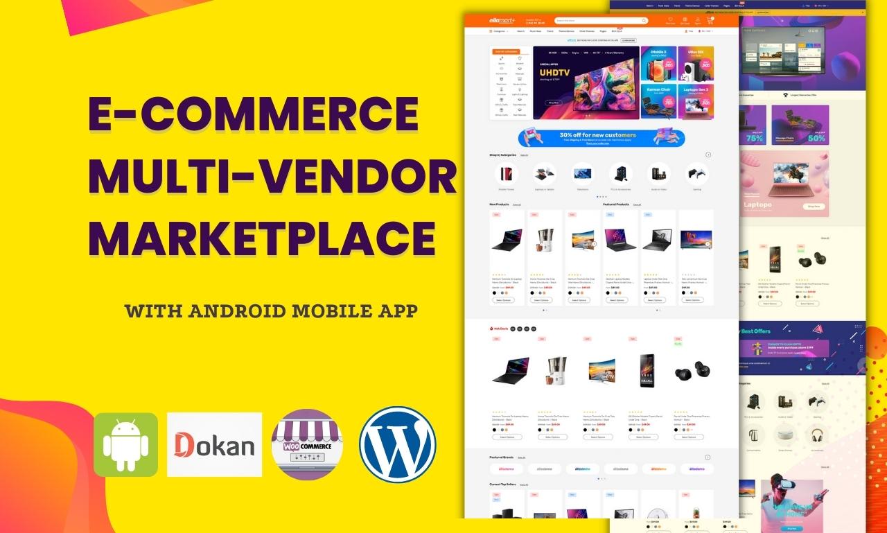 Site Web E-commerce Multi-fournisseurs Clé En Main - Solution Complète Neuve - Prêt à Personnaliser Et Lancer