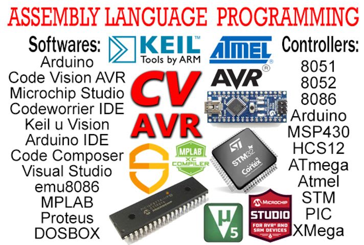Do assembly of arm, x86, 32, intel, pic, stm, atmel, atmega in any ide by  Atirsharif | Fiverr