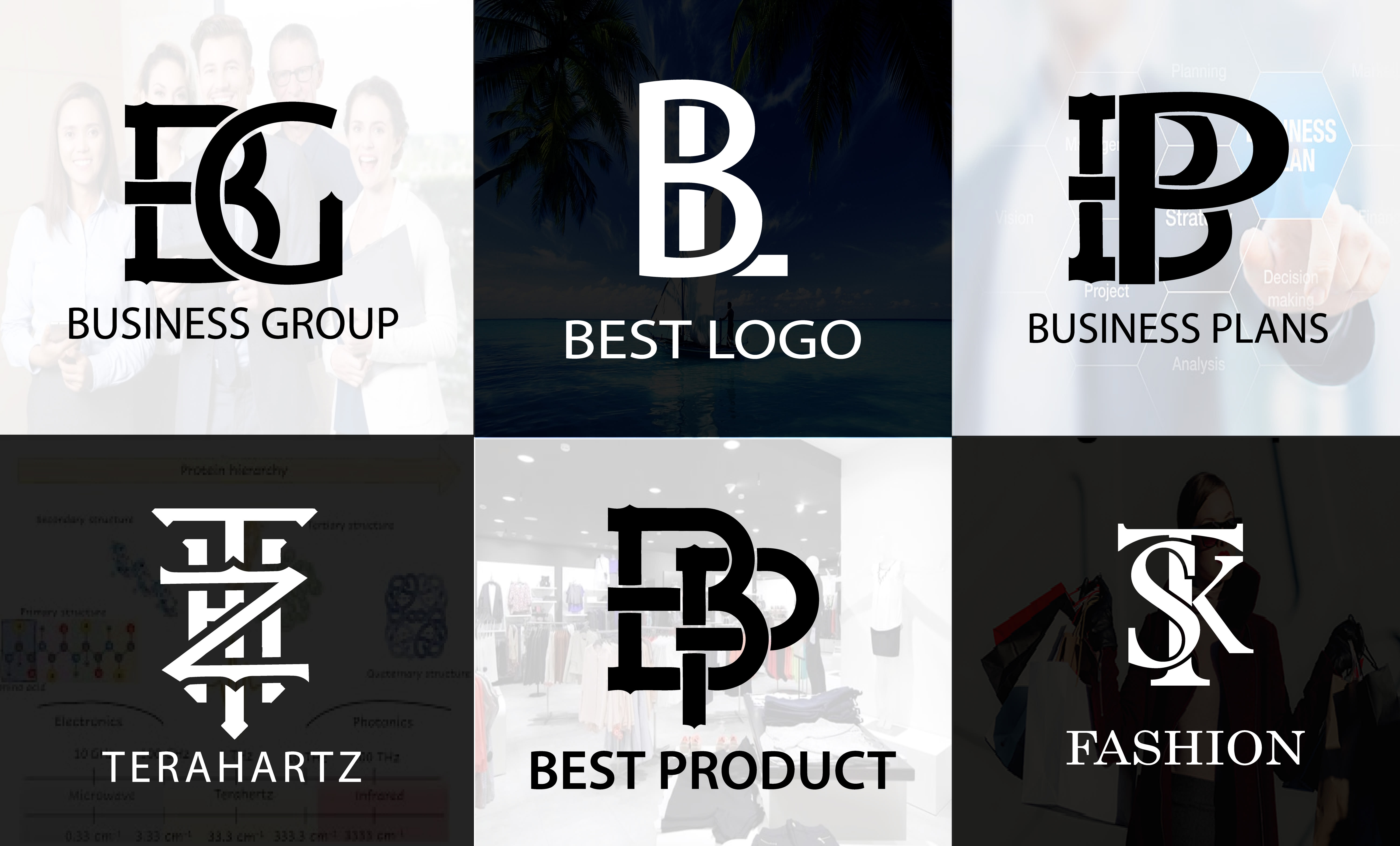 faire un monogramme, des lettres initiales, des vêtements et un logo de  vêtements