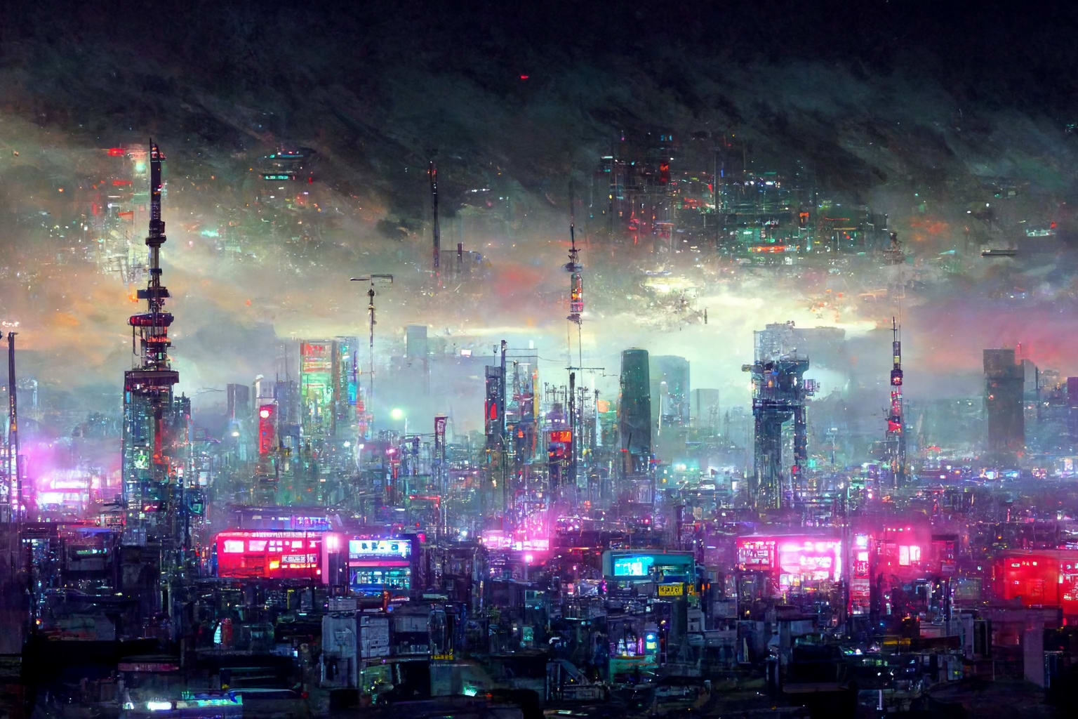 Cyberpunk City [1536 x1024] : r/wallpapers