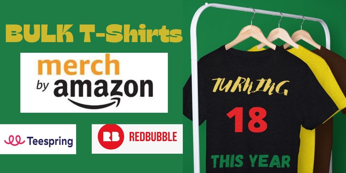 t shirts in bulk amazon