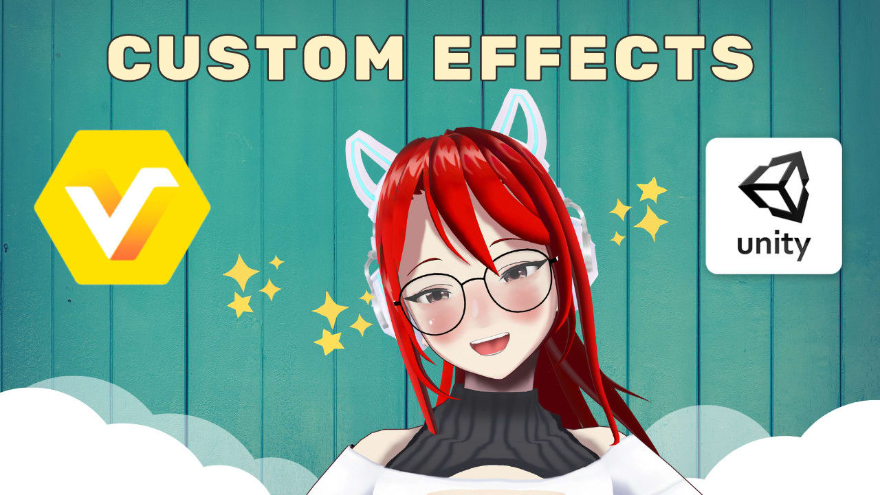 Add simple effects to your vroid model in unity by Lady_aska | Fiverr