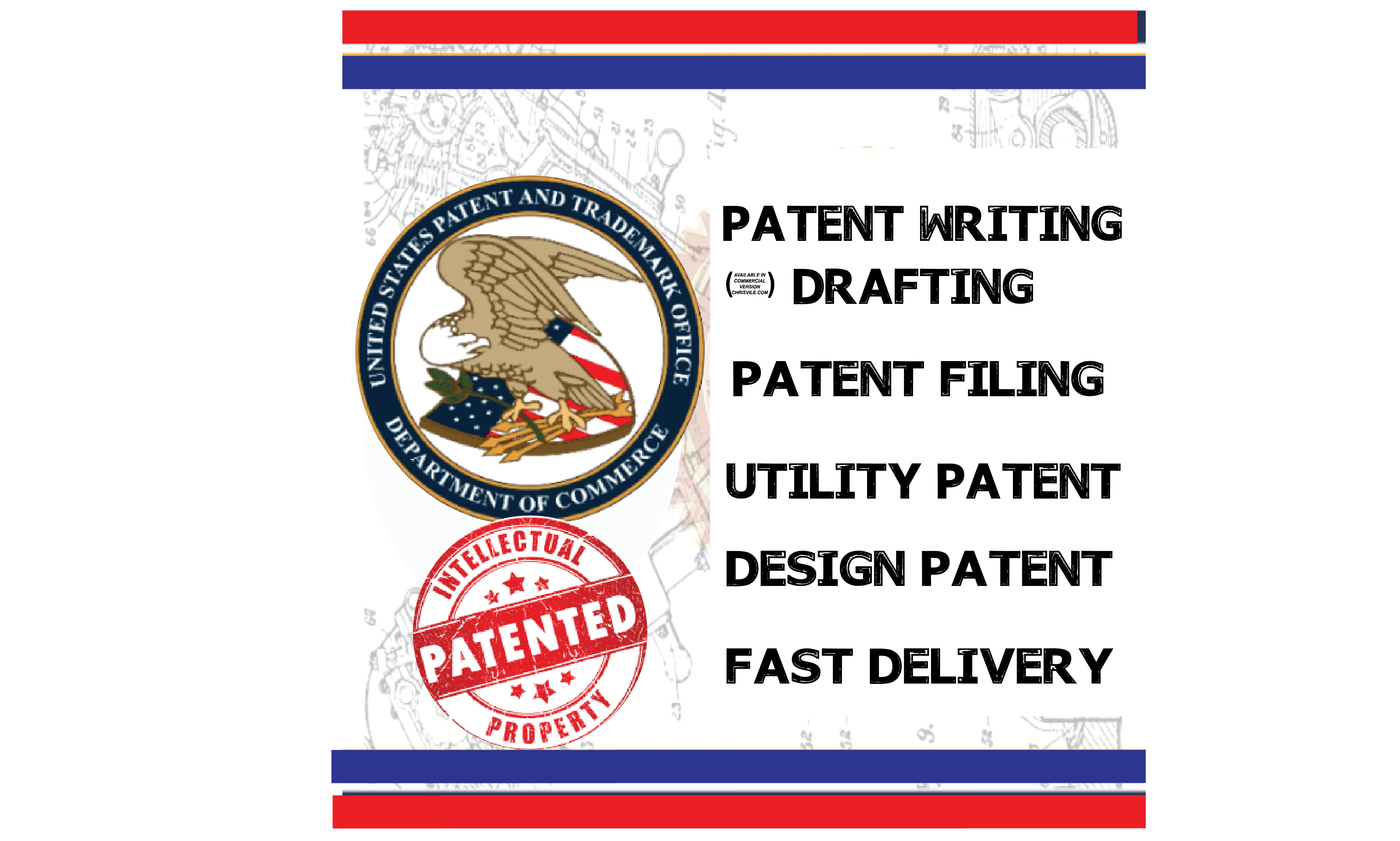 File your patent application utility or design by Patent_lawyer | Fiverr