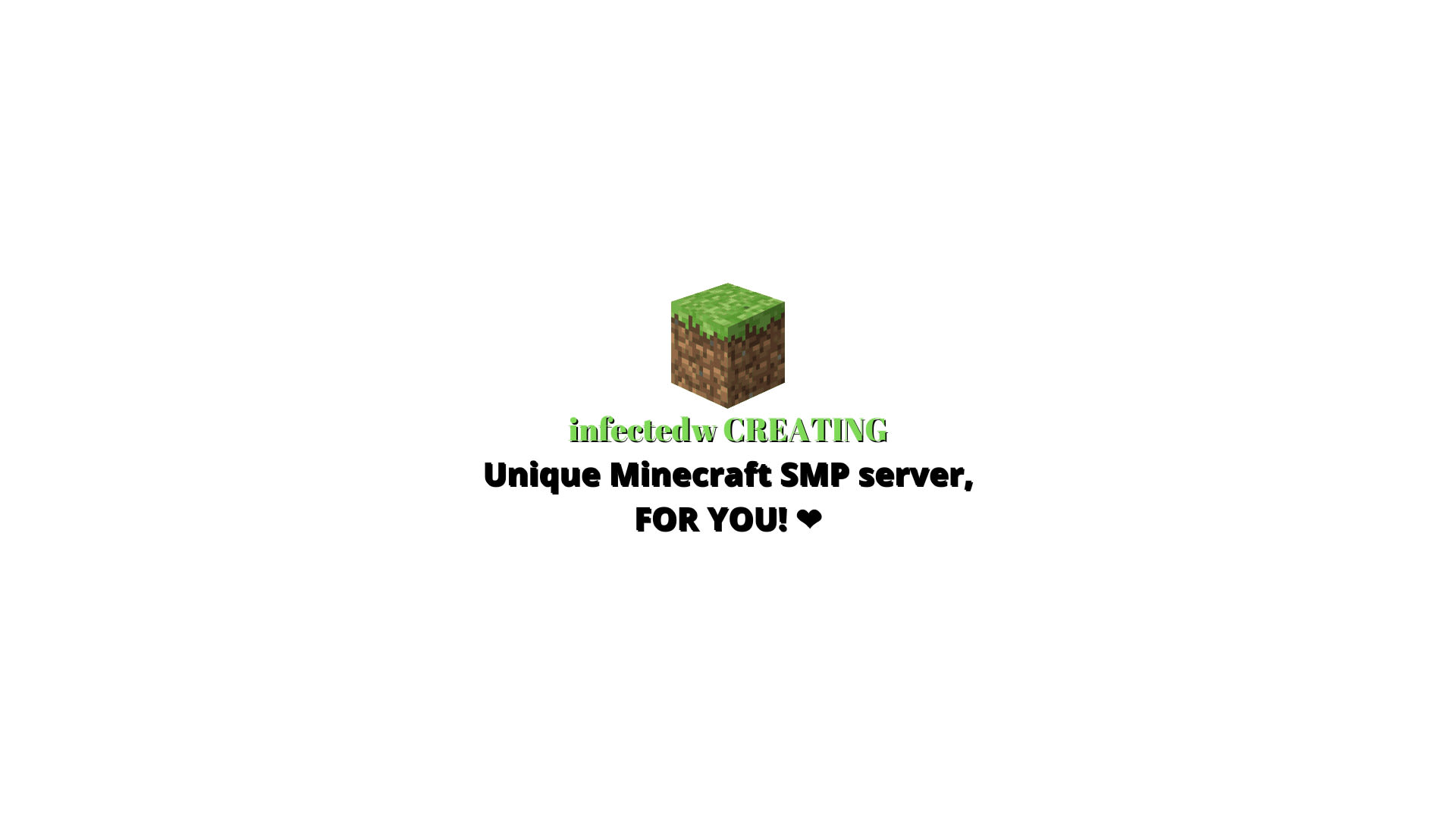 A fantastic Minecraft server. I will build a Minecraft server for you.