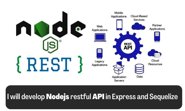 Develop nodejs restful api on express and sequelize by Musakhan408 | Fiverr