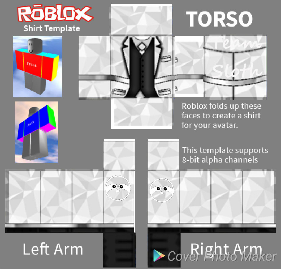 Make any 3 roblox shirt designs custom by Sybariteelite