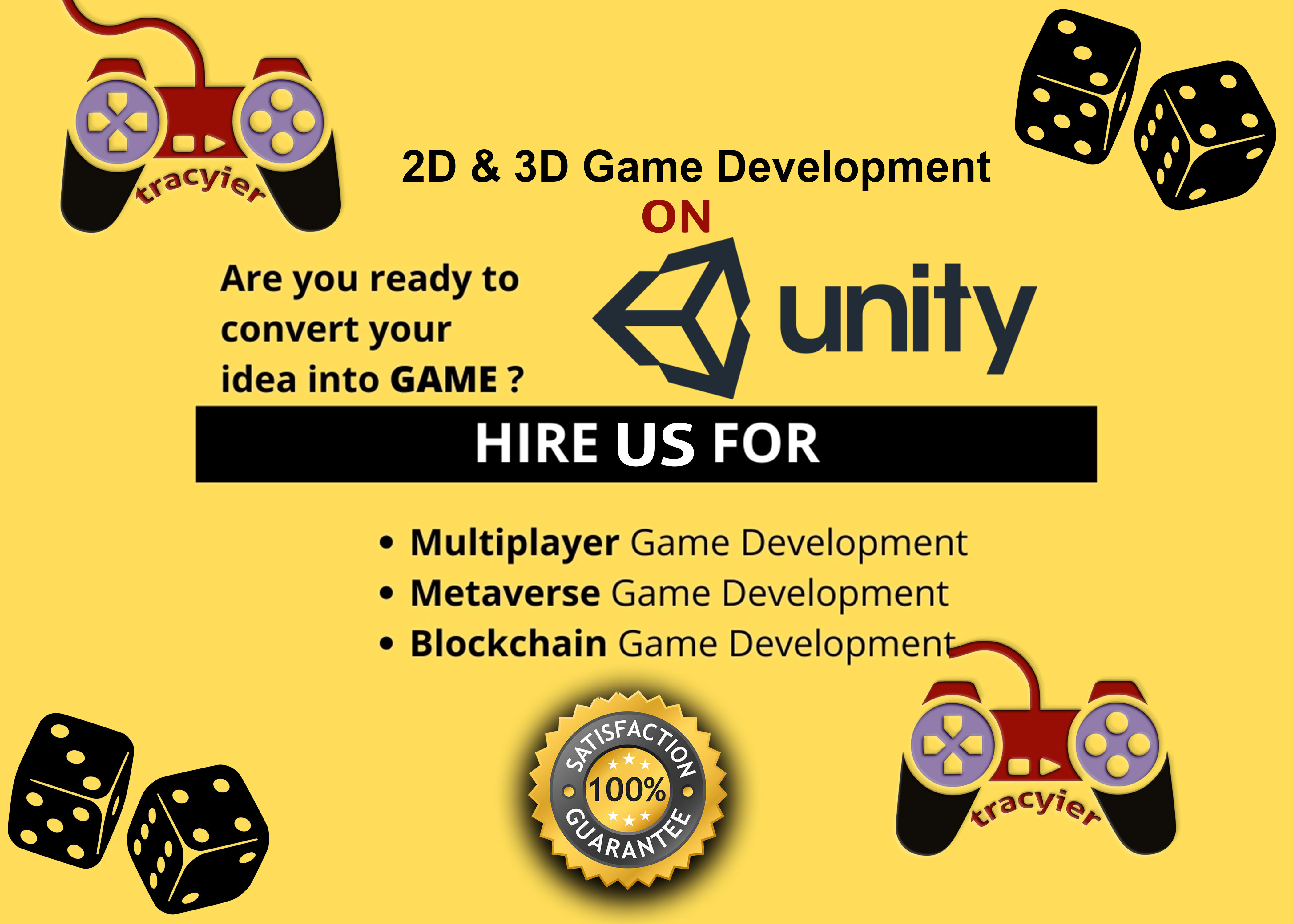 Develop 2d 3d video game on unity 3d metaverse multiplayer game p2e crypto  game by Tracyier | Fiverr