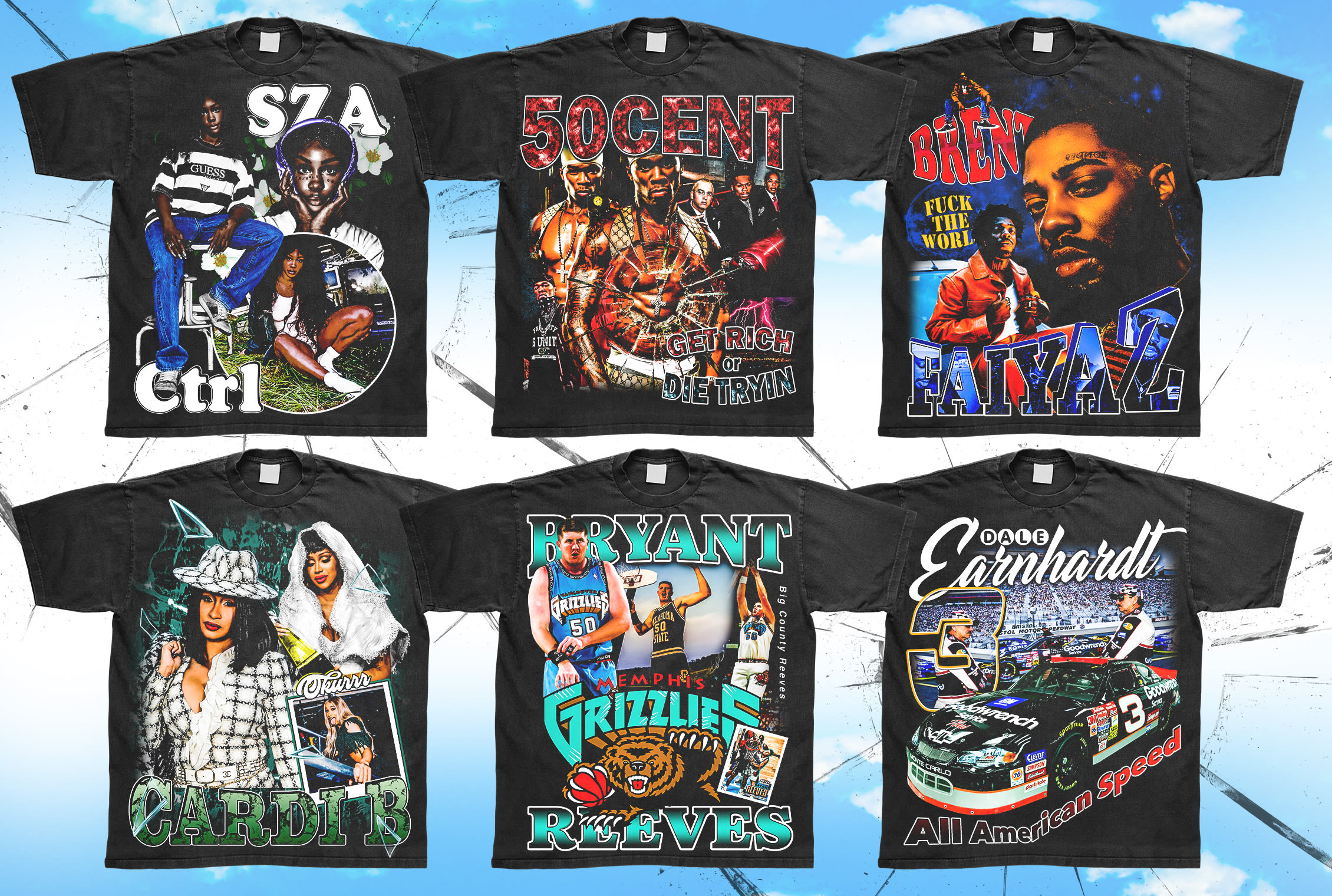 Afstemning Vurdering Udvikle Do bootleg vintage rap hip hop t shirt design by Snowbei | Fiverr