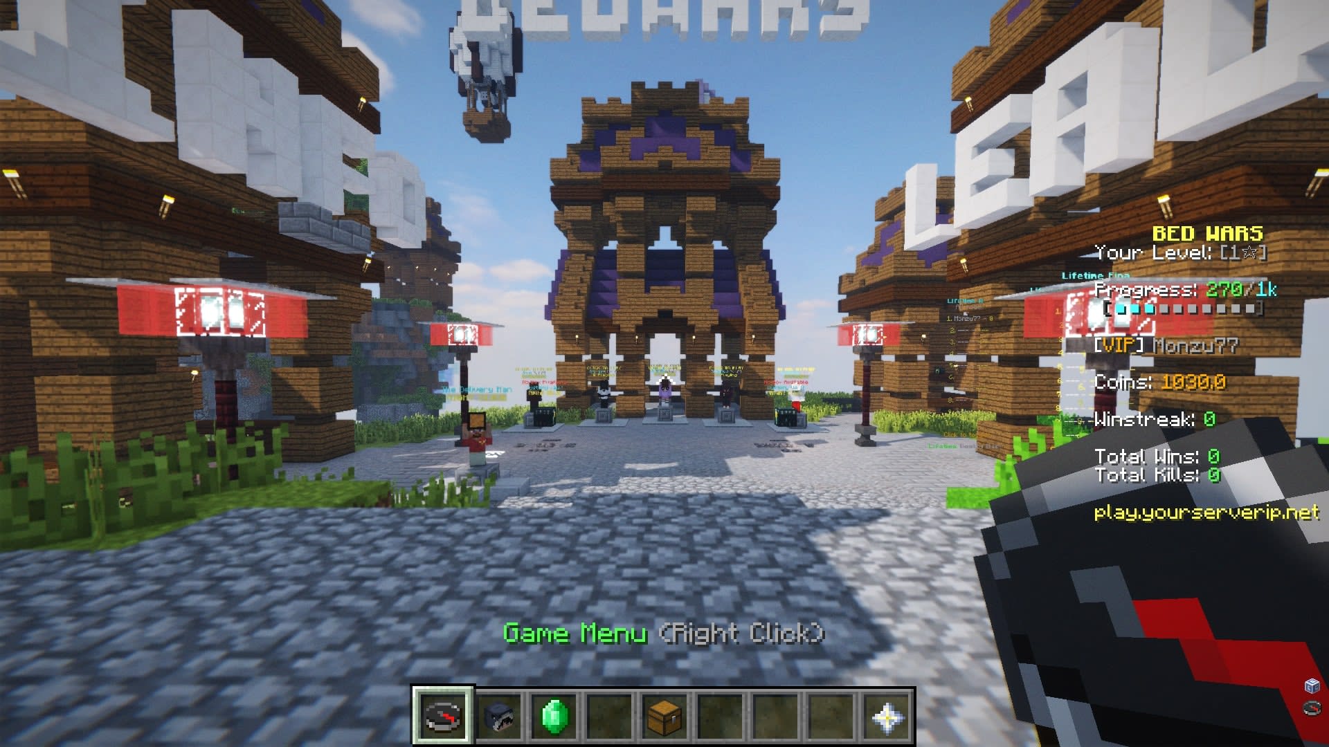 Minecraft BedWars Server, Play Free Now