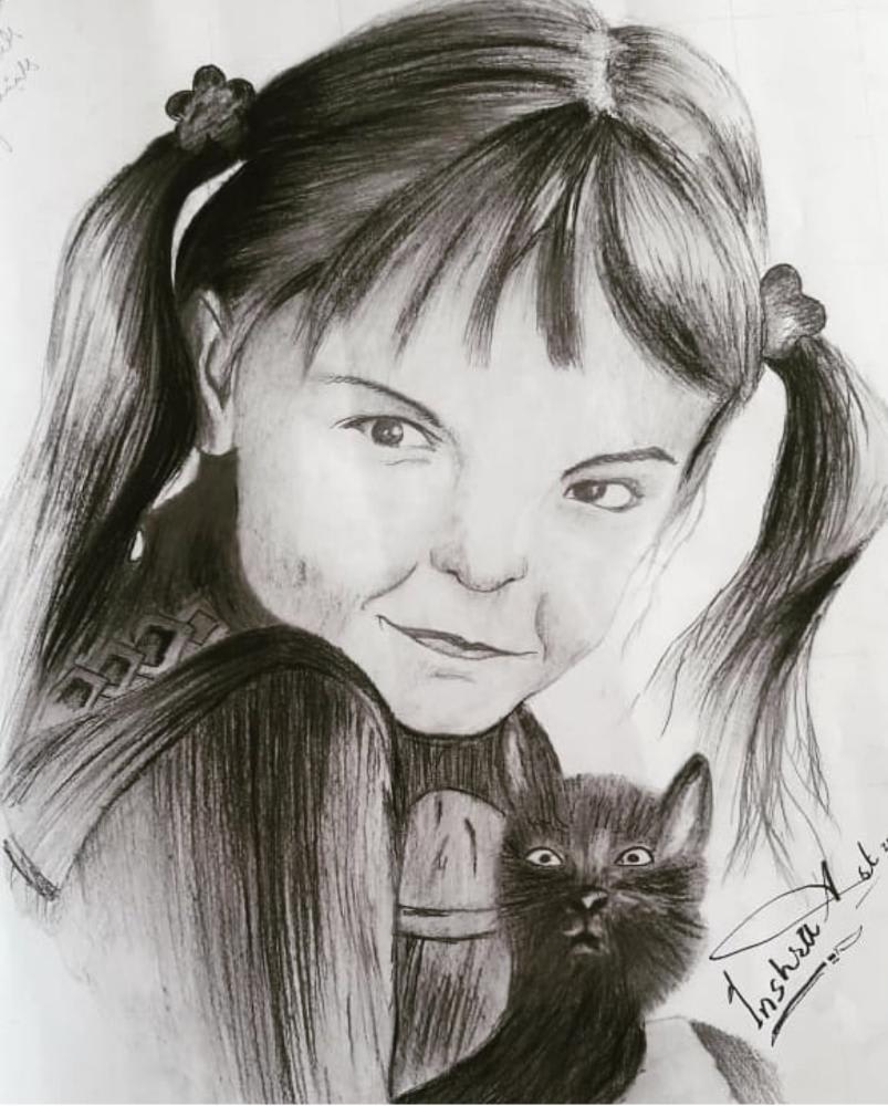 Pencil sketch artist any kind of portraits by Tanytay  Fiverr