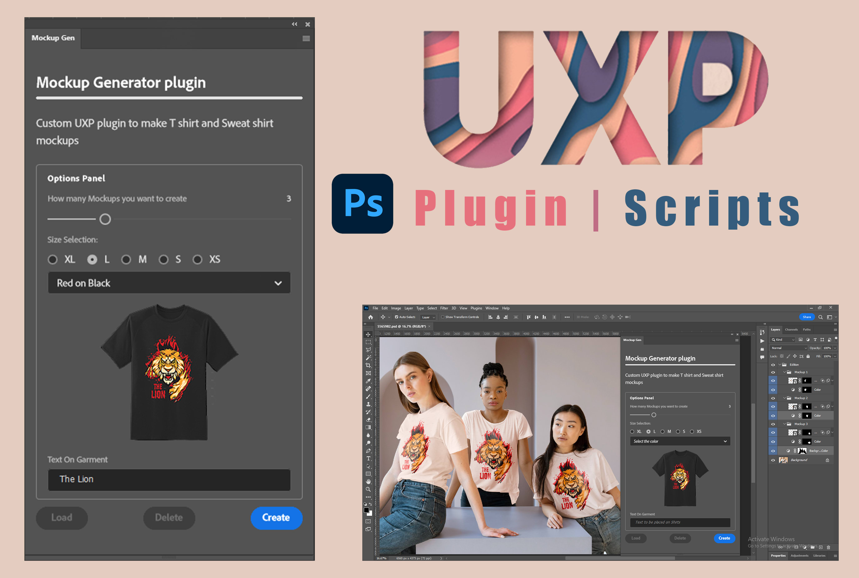 Make the uxp plugin in photoshop by Muhemmed_usama | Fiverr