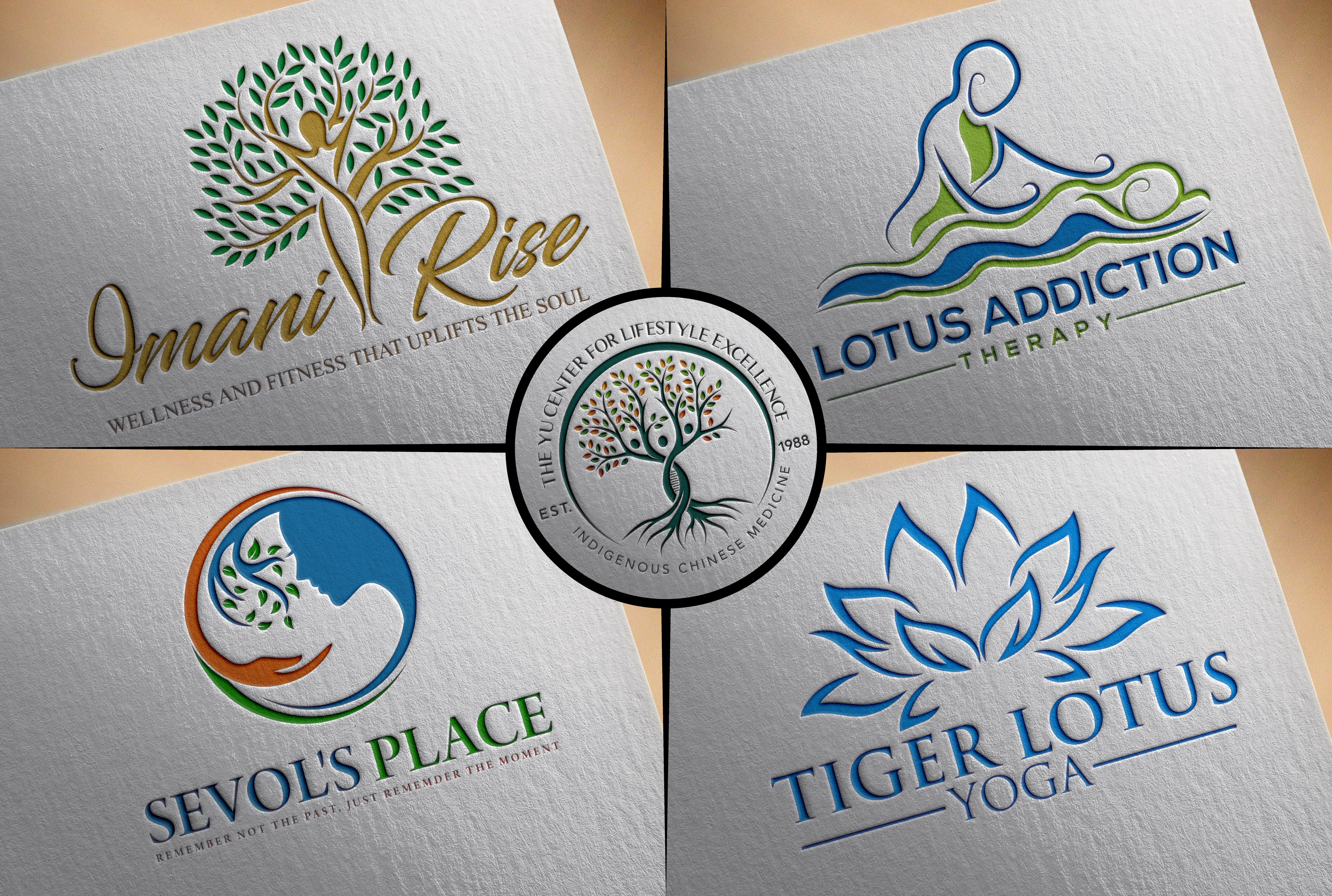 The Best Yoga Brand Logos, Designs And Ideas