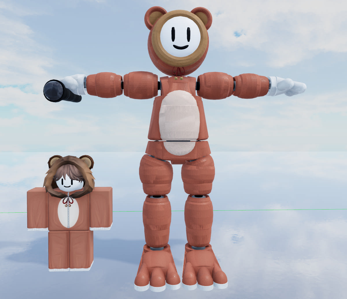 Turn your roblox avatar into an animatronic on obby creator by  Flashierhades