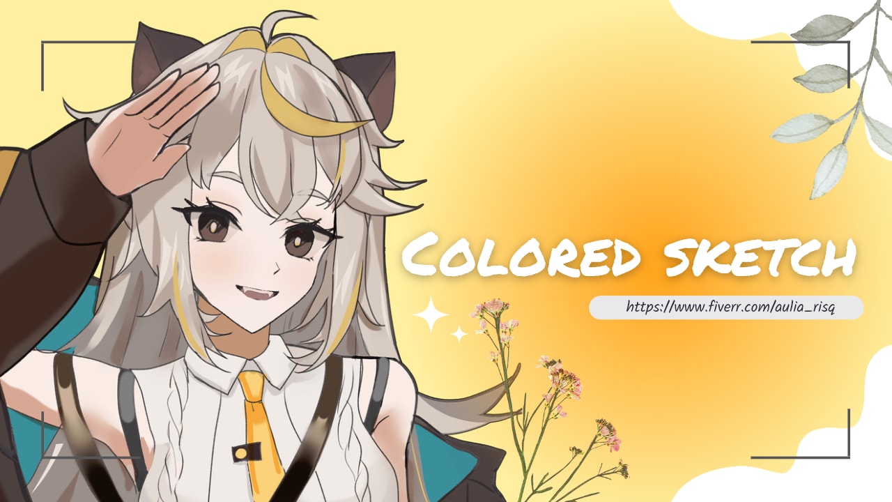 Draw an anime style illustration of any character by Alliumiao | Fiverr