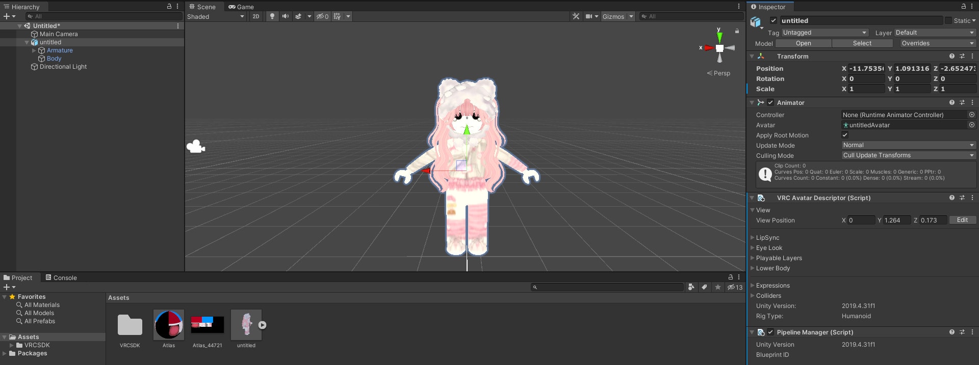 How to upload an Avatar to VRChat