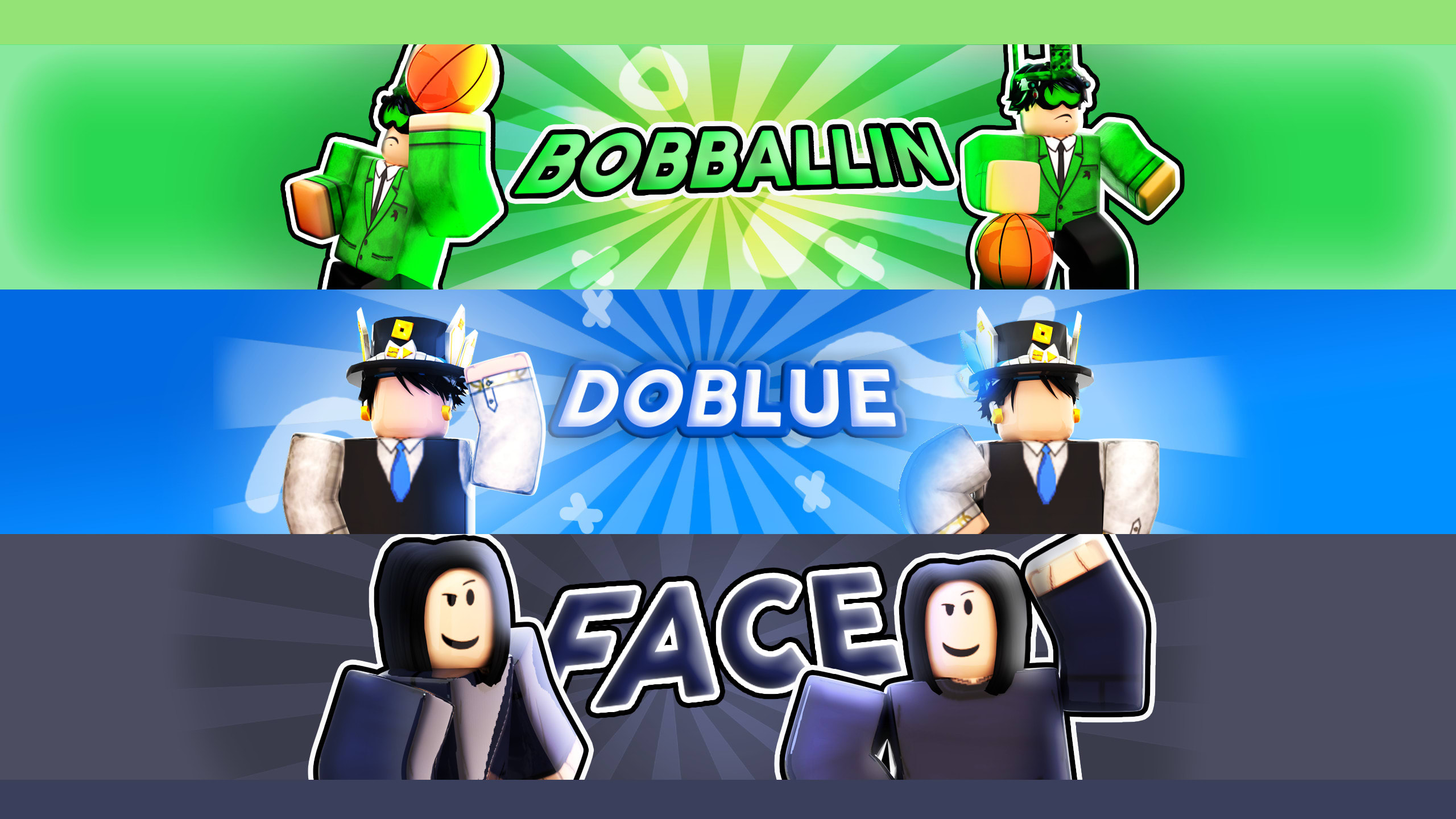 create a professional roblox gfx banner