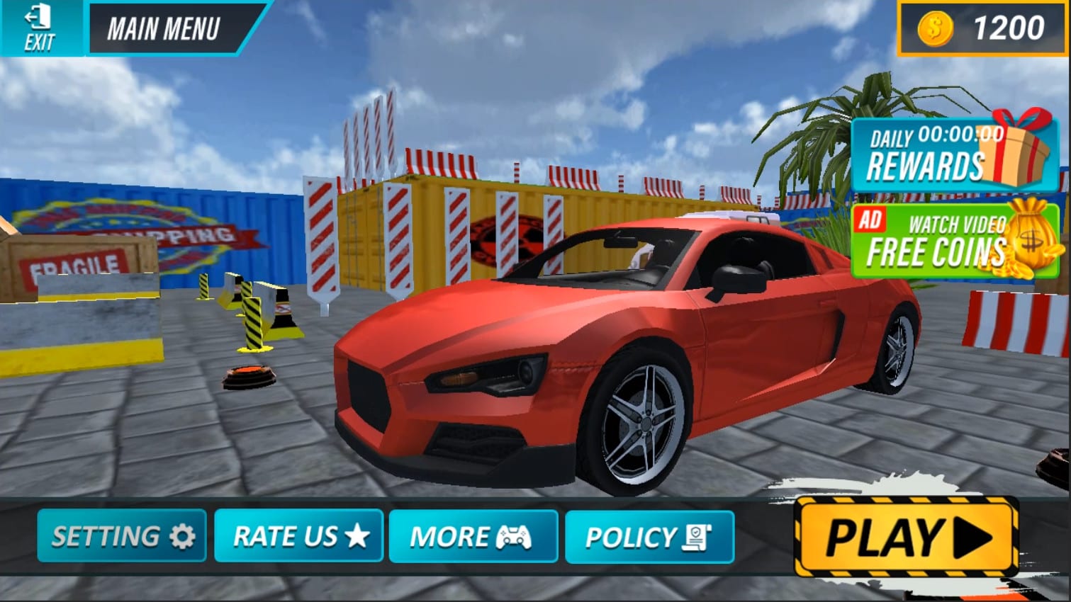 Create 3d car parking and racing game in unity by Urnaik | Fiverr