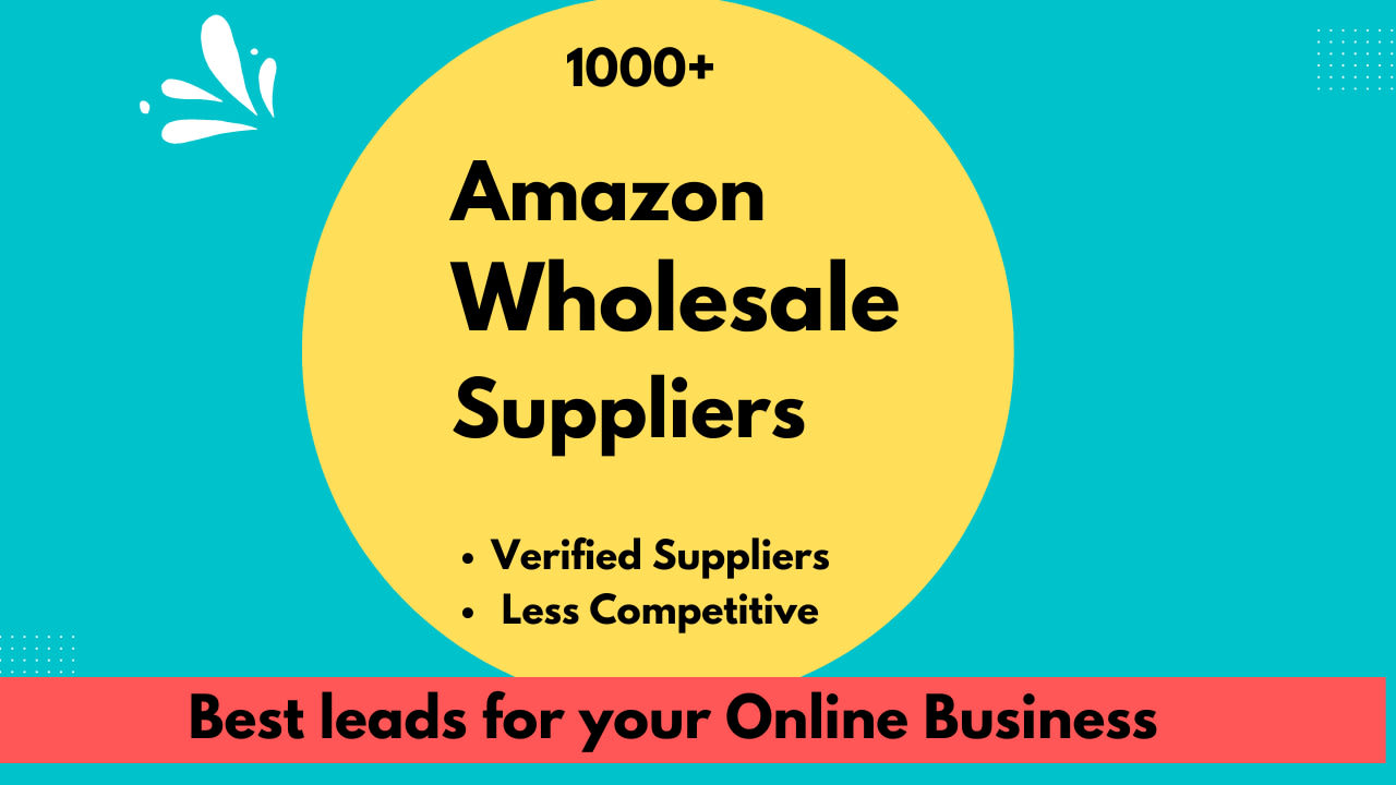 Provide List Of Amazon Fba Wholesale Suppliers USA,, 50 OFF