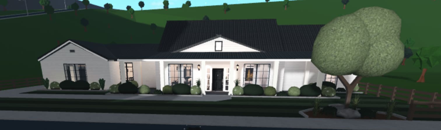 Affordable and modern Bloxburg house