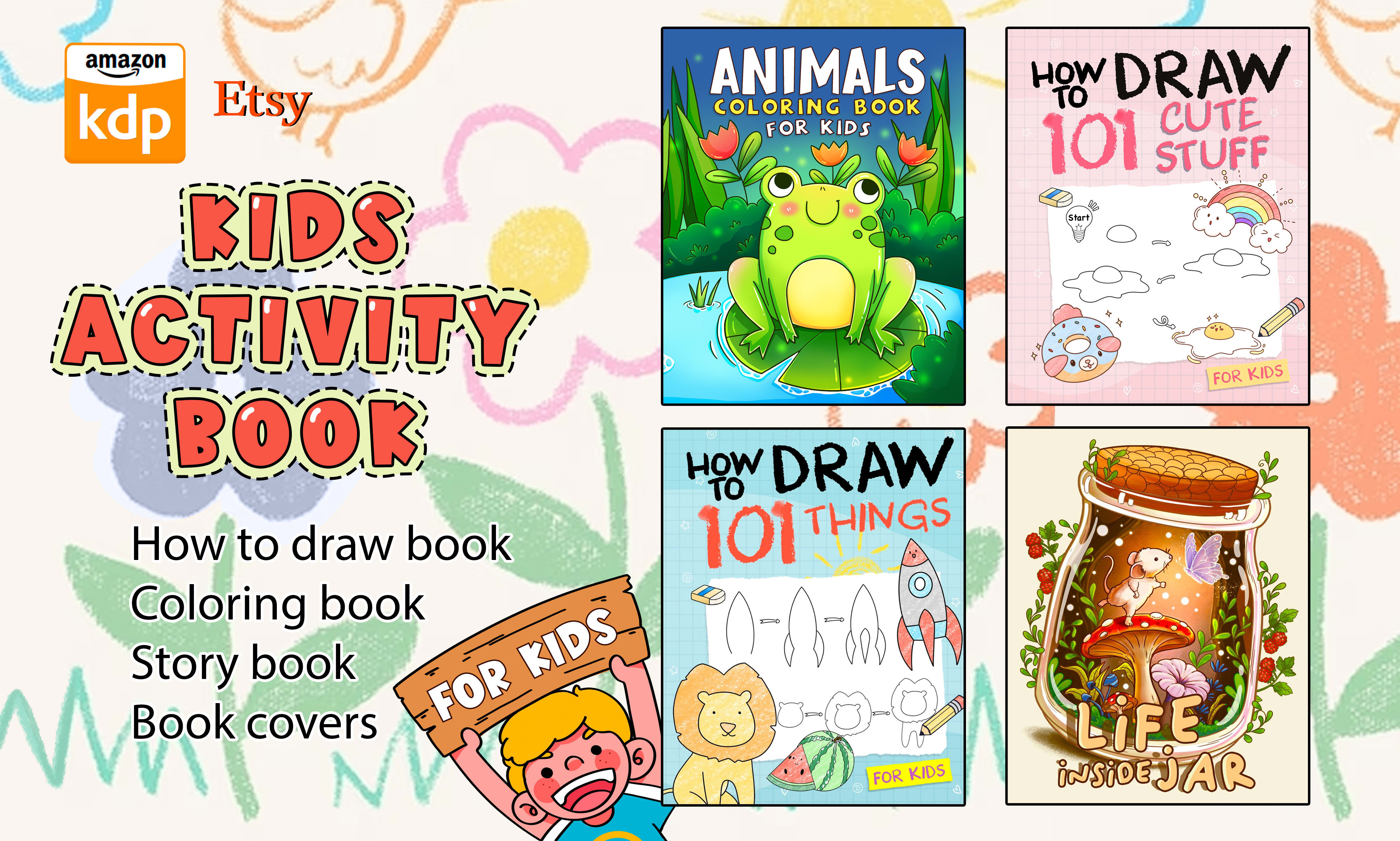 How To Draw 101 Cute Stuff For Kids: How to Draw Book for Kids