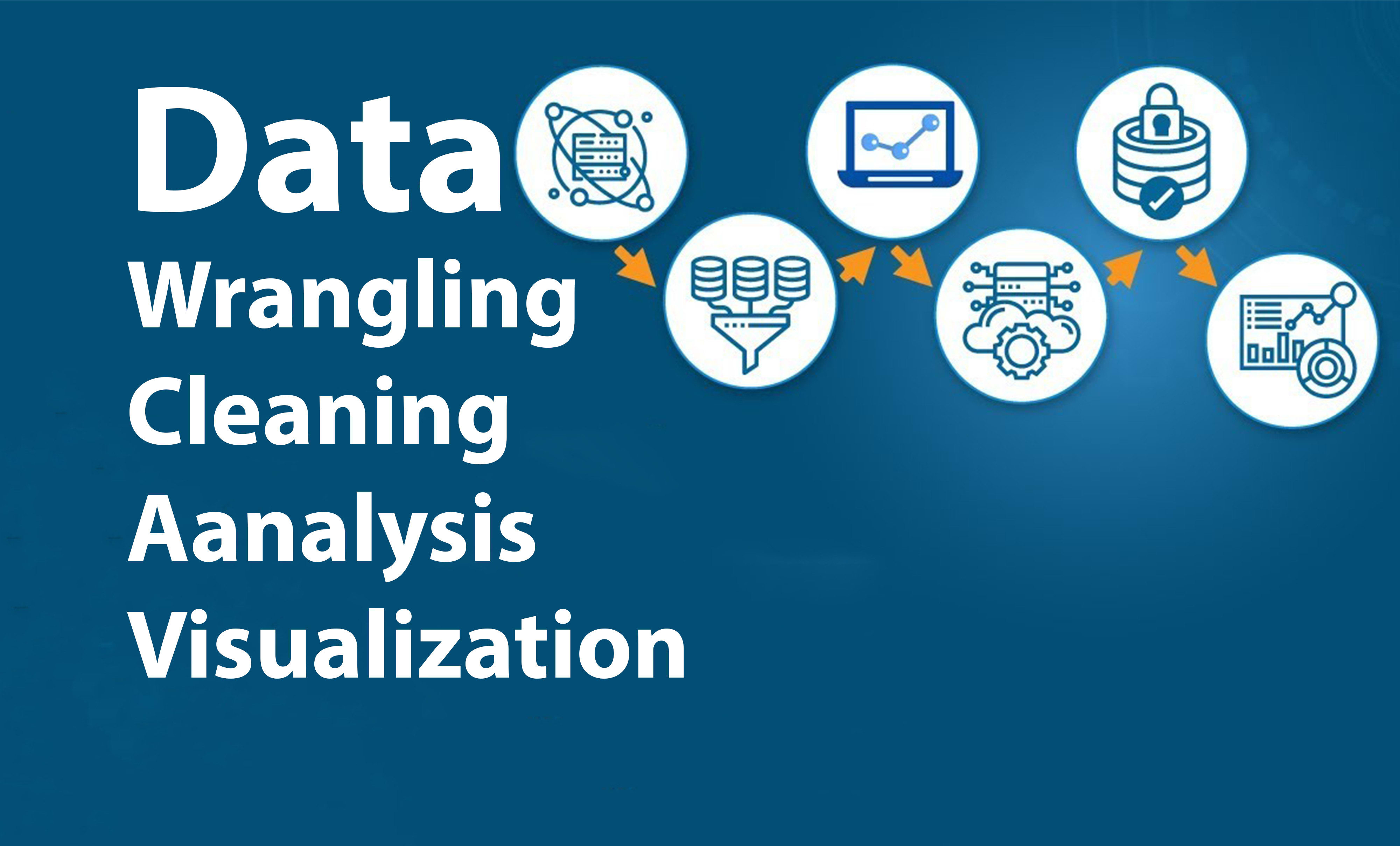 Do data cleaning, data wrangling, analysis, visualization in python by  Emubasharraza | Fiverr