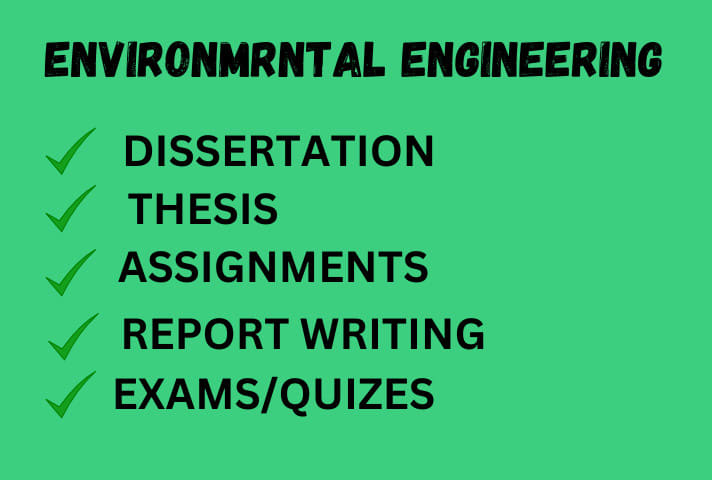 Environmental Engineering Tasks