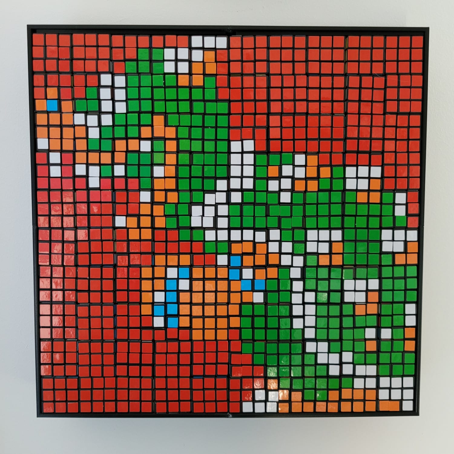 Rubiks Cube Mosaic Makerspace