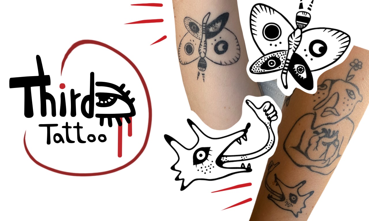 Create your own weirdly unique, minimalist tattoo design in my style by  Budaish | Fiverr