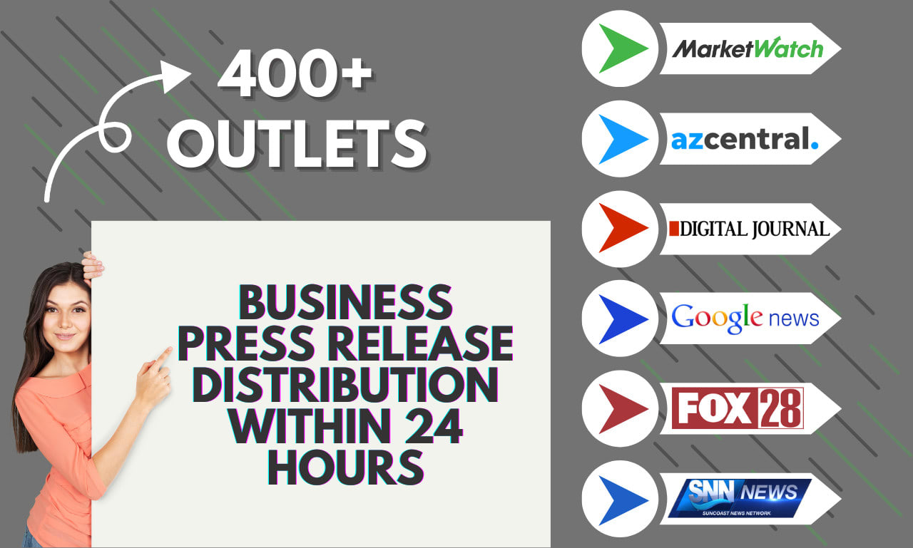 do press release publication within 24 hours for your project