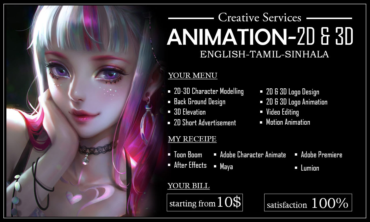 Do 2d,3d animation and editing by Mighty143777 | Fiverr