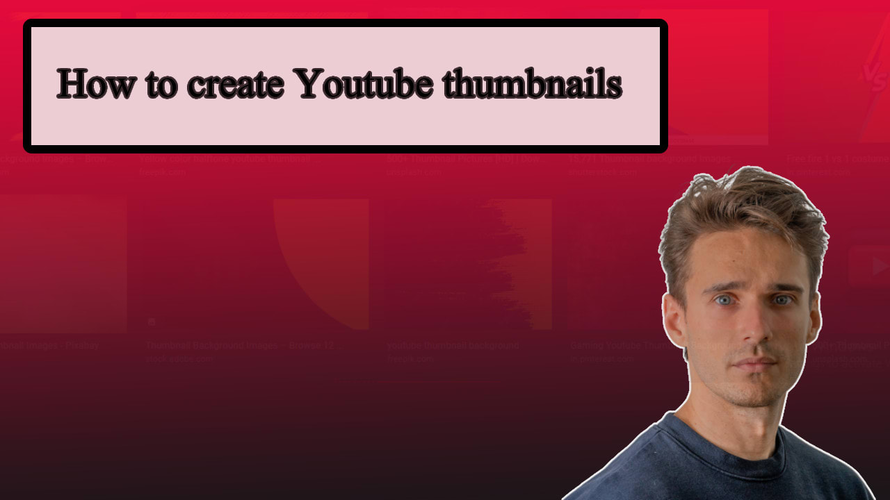 Create 3 professional youtube thumbnail creator by Muzamilperzada | Fiverr