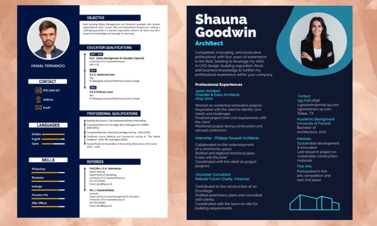 design professional job winning resume or cv