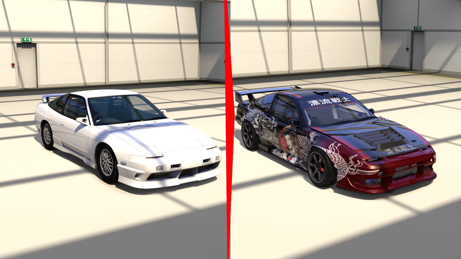 make a custom livery for your car assetto corsa