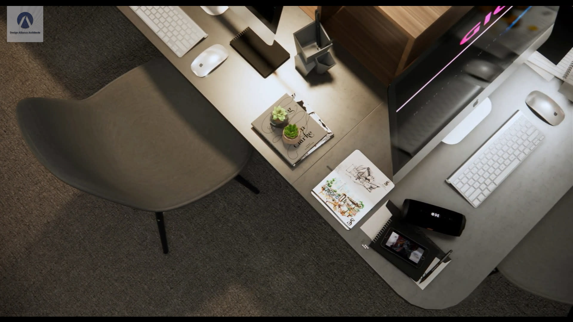 3d exterior design 3d interior design 3d office design 3d animation cafe  design by Designalliance | Fiverr