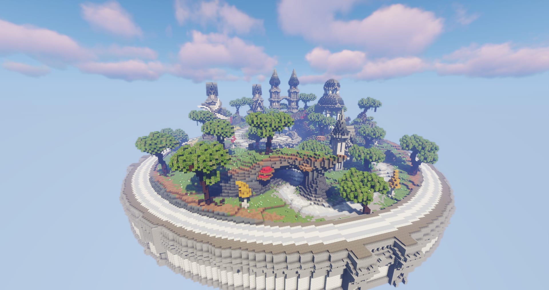 FREE  FANTASY LOBBY - MINI-GAME Minecraft Map