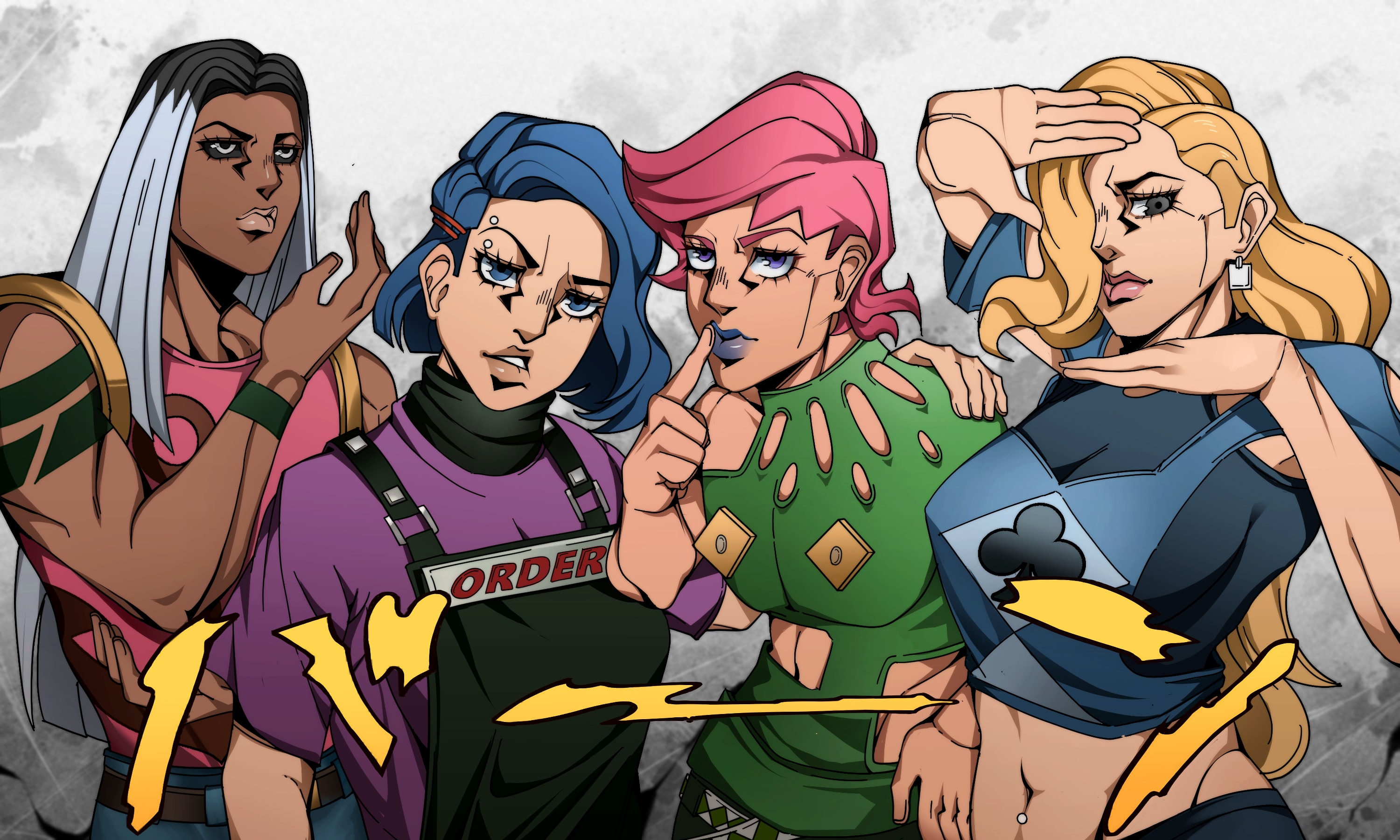 Realistic Jojo pose 