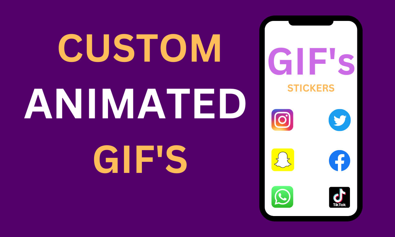 TikTok Logo - Royalty-Free GIF - Animated Sticker - Free PNG - Animated Icon