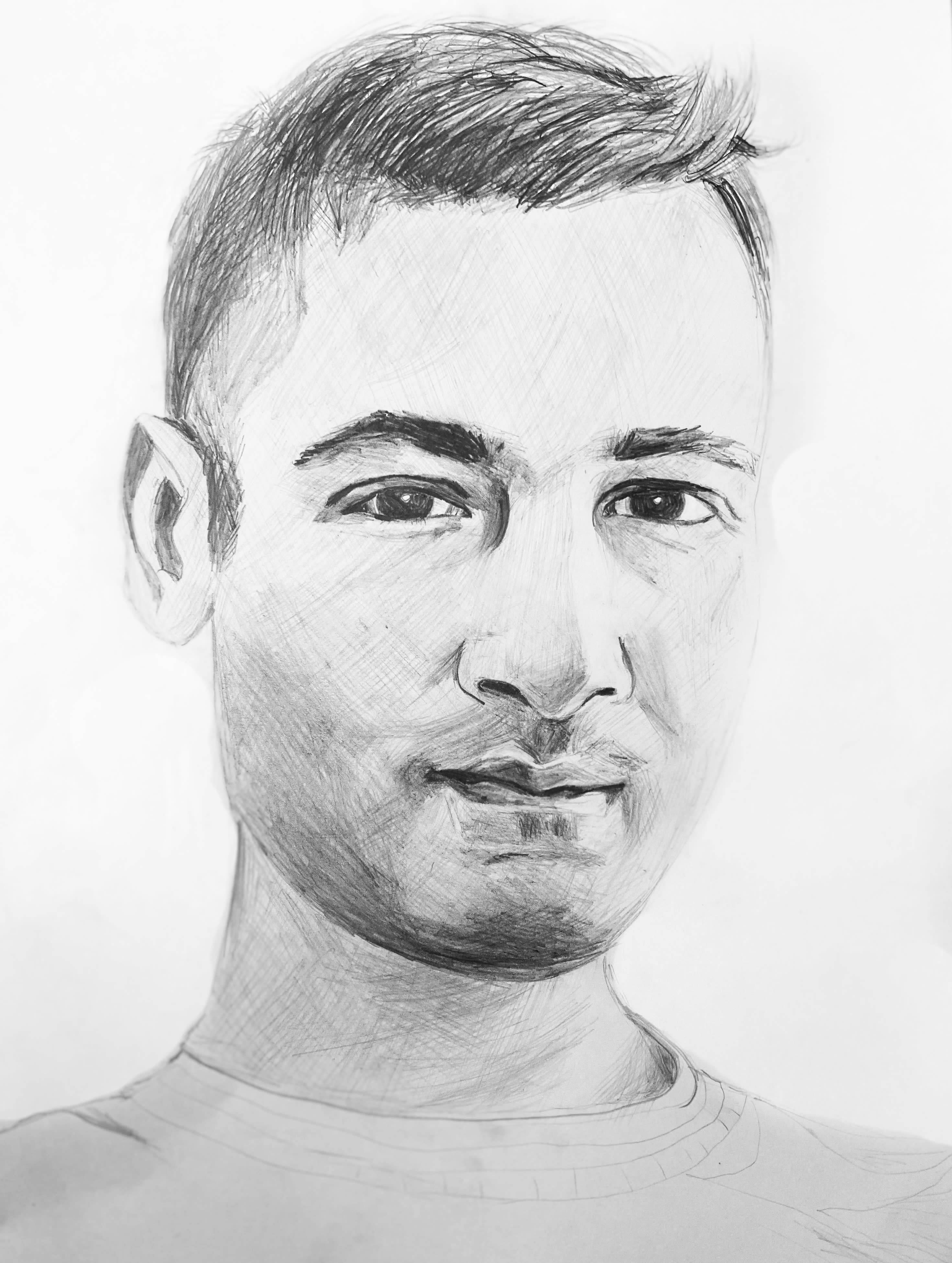 Portrait in Charcoal with Neil Rogers – Sktchy