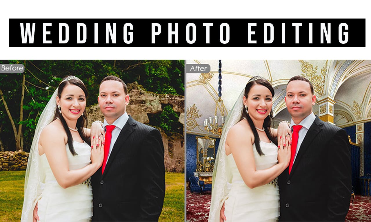 Design wedding photo editing, background removal, image editing by  Graphic_dhz | Fiverr