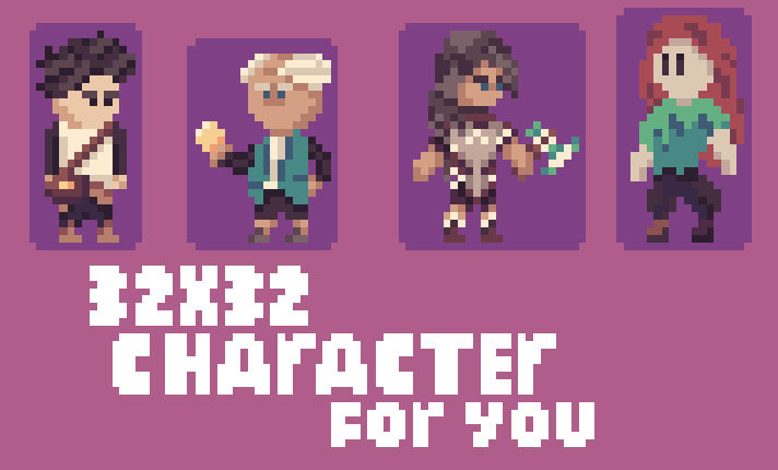 Guys please honestly rate my 32x32 characters :) : r/PixelArt
