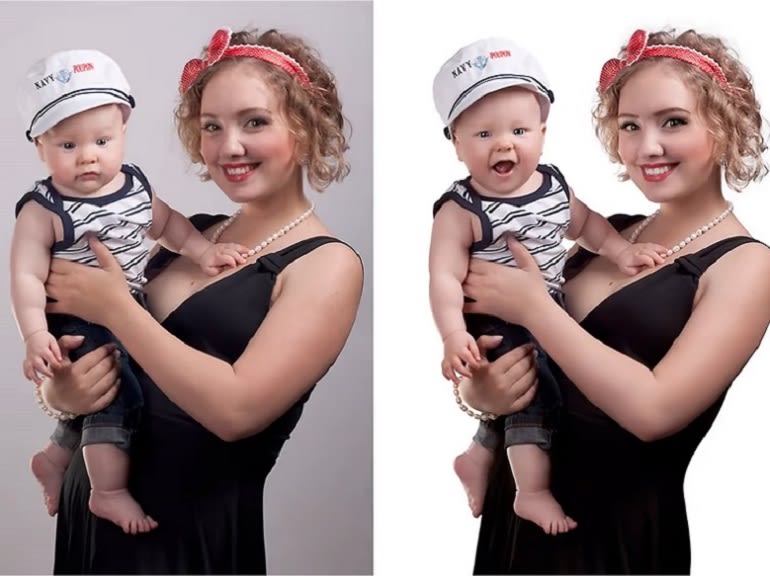 Do newborn baby photo editing and extend background by Sienn_ | Fiverr