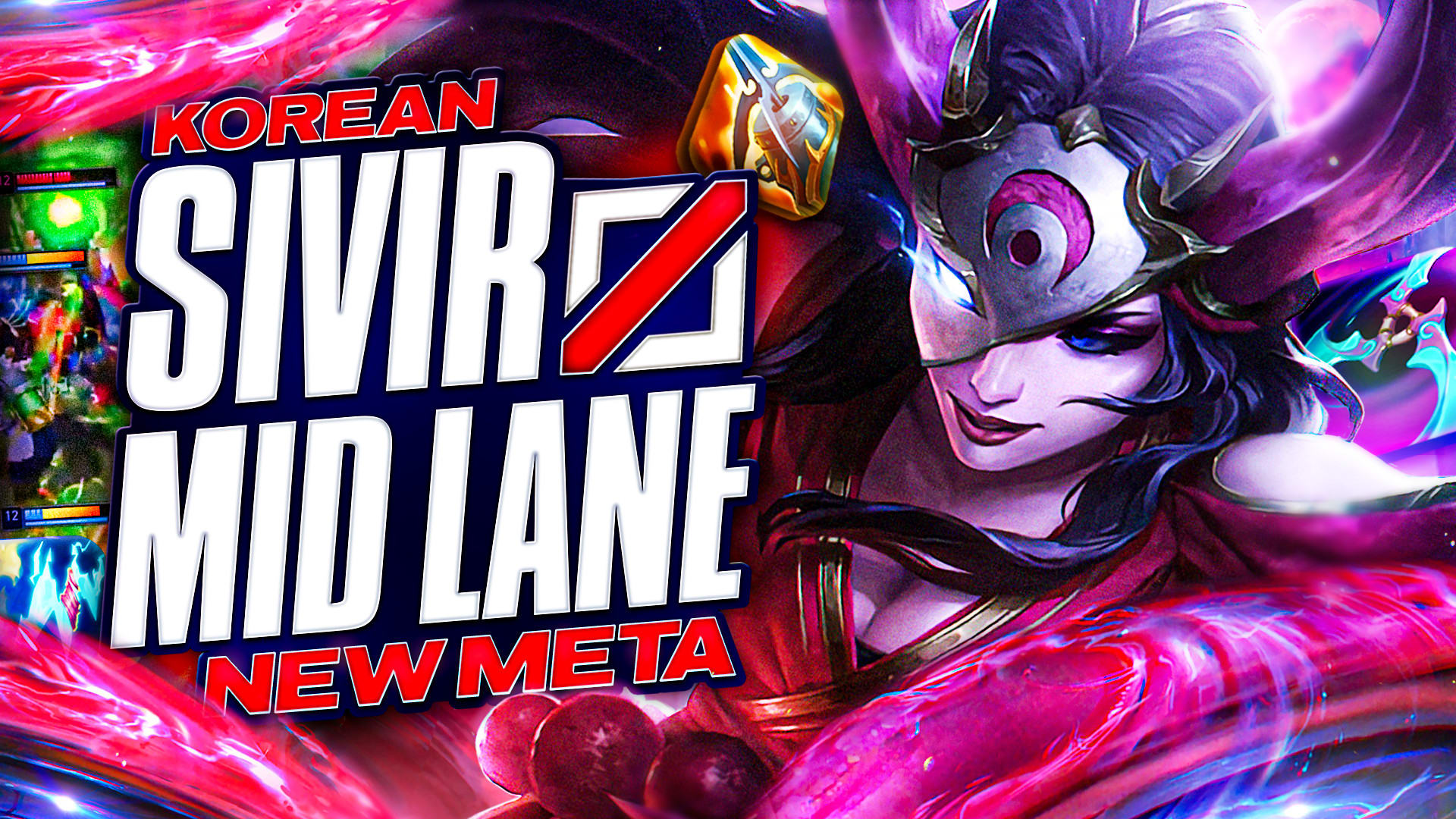 make a stylized league of legends thumbnail