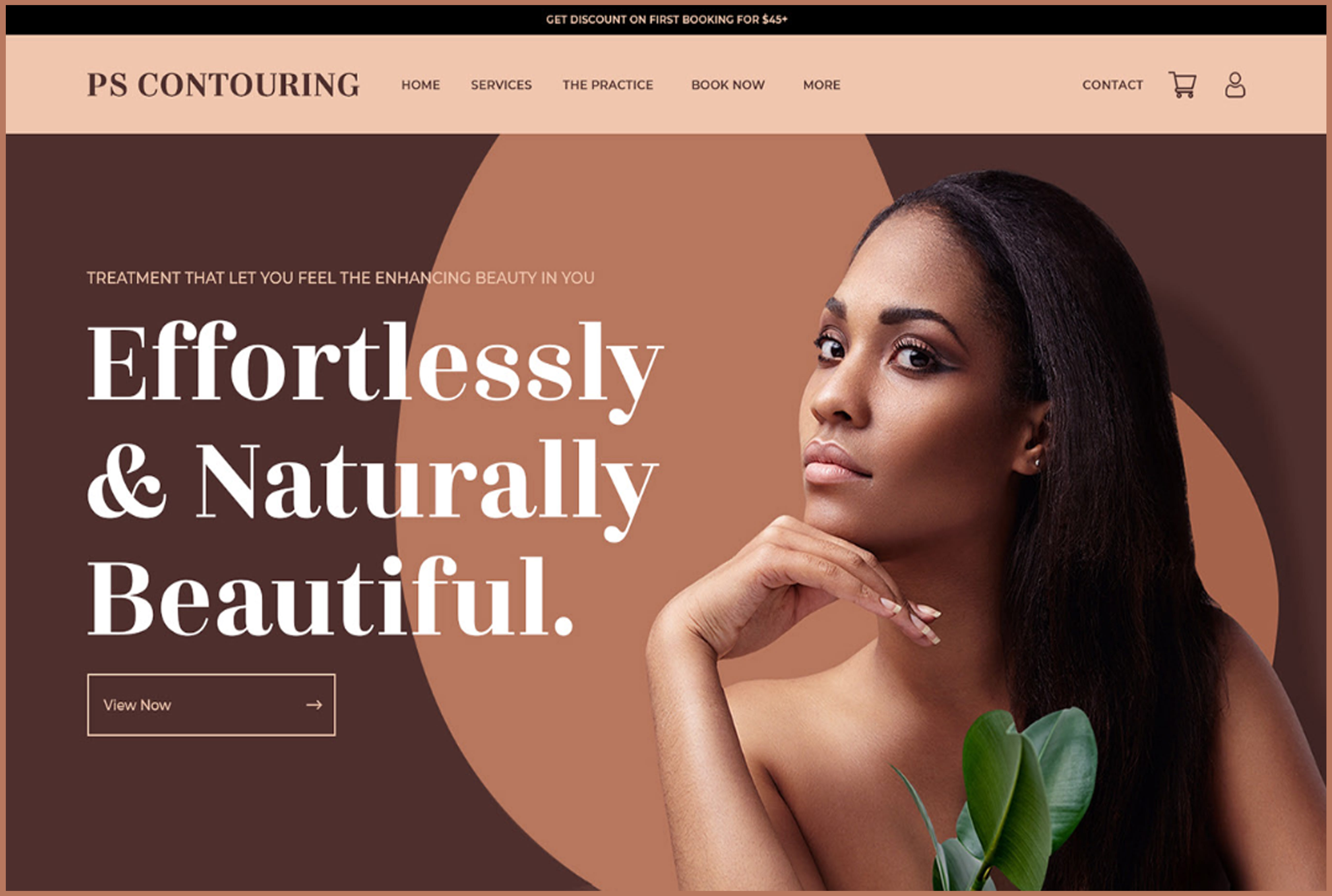 Design body contouring website, spa, makeup, salon website by