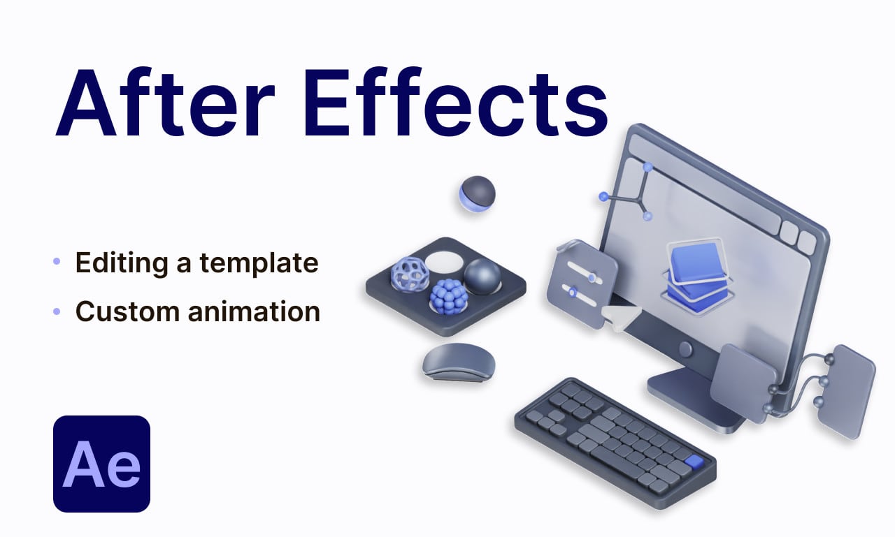 Edit any after effects template or make a custom animation by Nattthan |  Fiverr